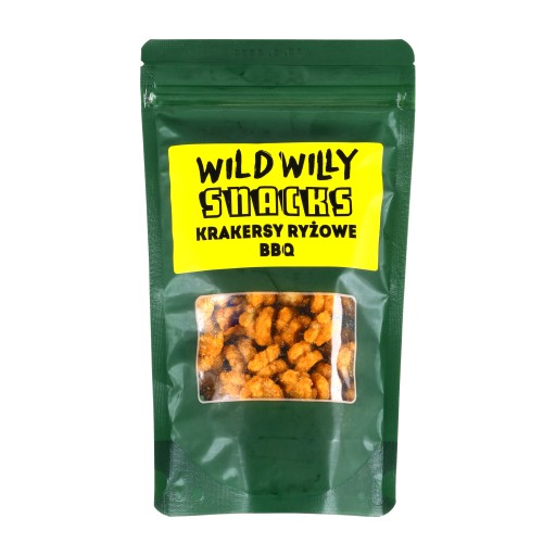 BBQ ryžové krekry Wild Willy 60 g
