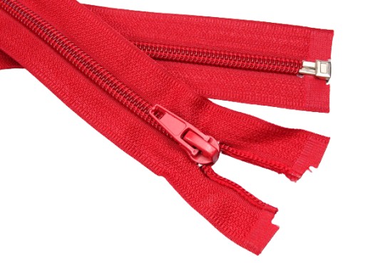 Zips 5, špirála, 65 cm, červený