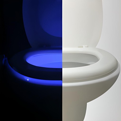 LED LAMPA PRE WC, SENZOR POHYBU A SVETLA