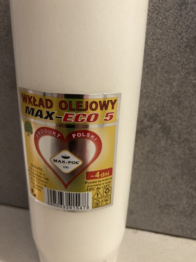 Max Pol Vložka do hrobovej sviečky MAX ECO 5 MAX-POL