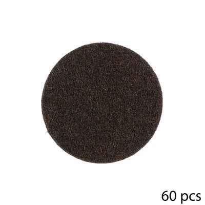 Sada 120 ks nábytkových podložiek BLACK FELT