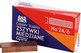 Medené sponky 24/6 GRAND