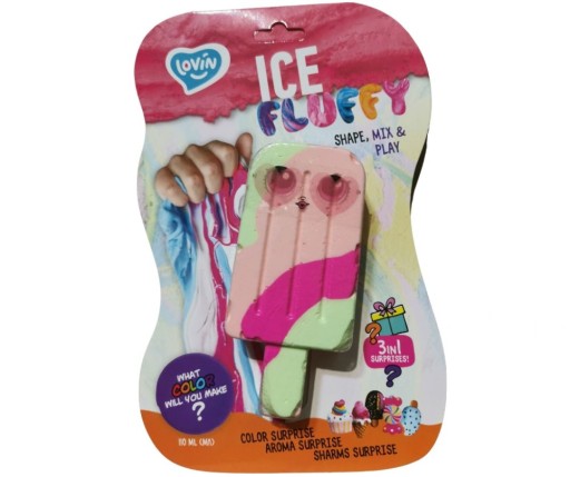 PLASTOVÁ ZMRZLINA GLUTEK SLIME PRE DETI