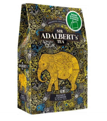 ADALBERTOV MED & CITRÓN ČIERNY ČAJ