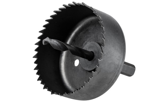 SADA DIEROVÝCH PÍL NA DREVO, DIEROVÉ PILY 19-64mm, 11 ks S ADAPTÉROM V POUZDRI