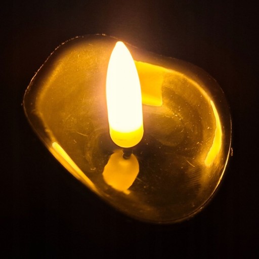 LED VLOŽKA PRE AKUMULÁTOROVÉ SVIEČKY EFEKT PLAMEŇA SILNÝ PLAMEŇ 15 cm