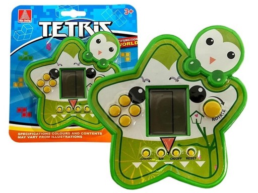 ELEKTRONICKÁ HRA TETRIS GREEN STAR