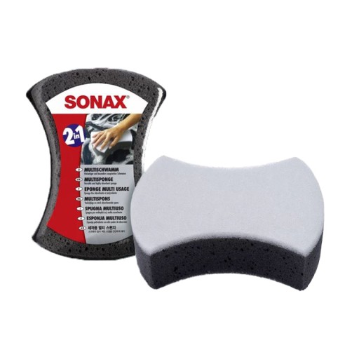 Sonax 2v1 HUBKA NA UMÝVANIE AUTOMOBILOV má rôznu štruktúru