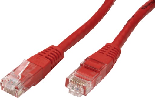 LAN UTP Cat 6 sieťový kábel, krútená dvojlinka RJ45, 0,5 m
