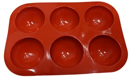 SILIKÓNOVÁ FORMA NA PEČENIE, POLOGÚLE M
