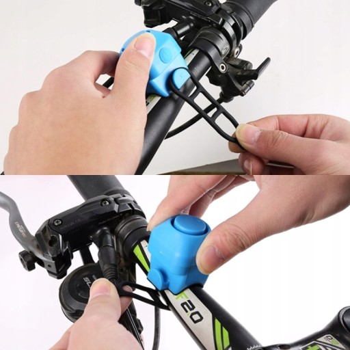 Elektrický zvonček na bicykel 130 db hlasný na bicykel