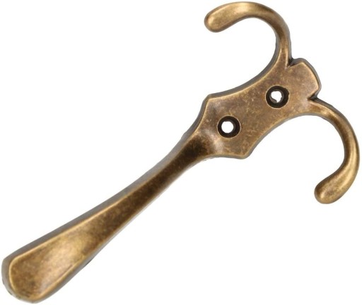 DVOJNÁBYTOKOVÝ VEŠIAK NA STENU, 140 MM