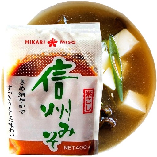 Japonská pasta Miso Light Soy Hikari 400g
