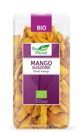 BIO PLANET BIO SUŠENÉ MANGO BIO OBRUCHA BEZ PRIDANÉHO CUKRU 100 g