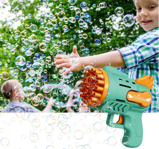 Gun Bubble Machine Bazooka Bubbles