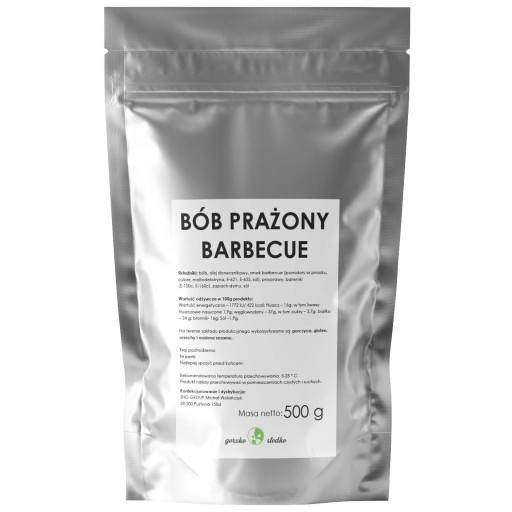 Pečená fazuľa, grilované lupienky, fazuľa, BBQ, 500 g