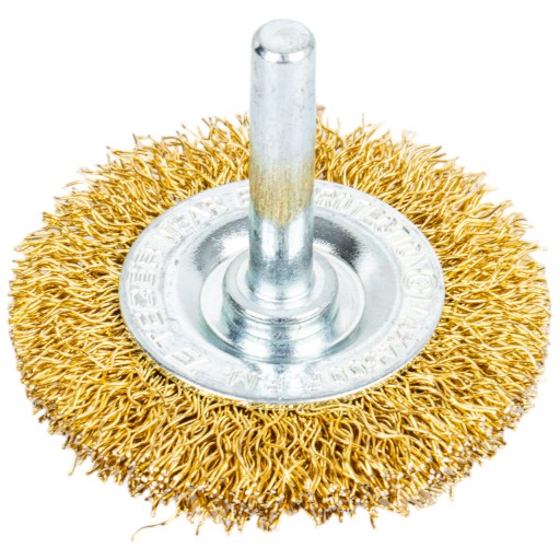 Kotúčová kefa so stopkou fi 6mm 50mm Teger
