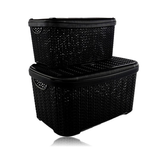 PREHRANÝ KONTAJNER KOŠÍK BOX 6L ČIERNA