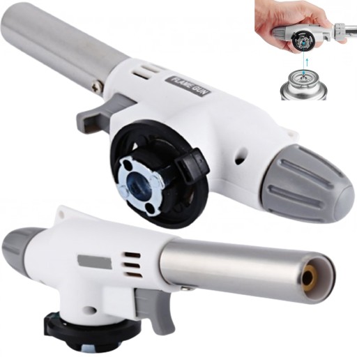 RUČNÝ KERAMICKÝ PLYNOVÝ HORÁK S AUTOMATICKOU NÁPLŇOU