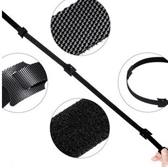 VELCRO BAND ORGANIZÁTOR KÁBLOV 150x12mm 100ks 14m silné vedenie káblov