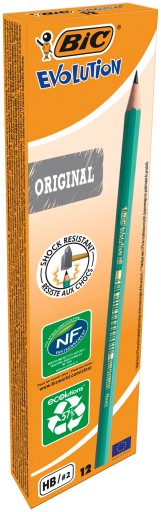 BIC Evolution Original ceruzka bez gumy, 12 ks.