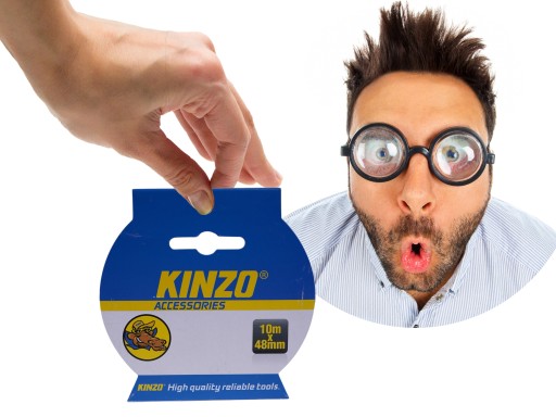 OBOJSTRANNÁ LEPIACE PÁSKA 48mm KINZO TRANSPARENT