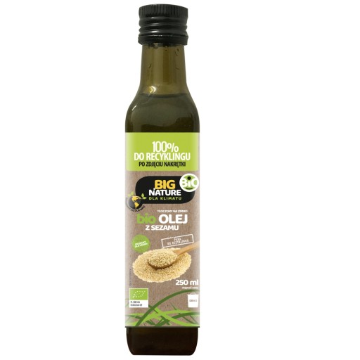 Organický sezamový olej 250 ml - Big Nature