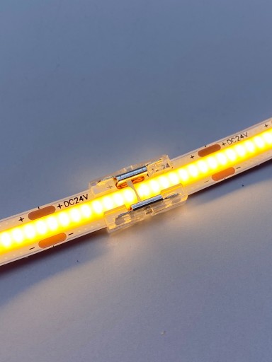 KONEKTOR PRE COB MONO LED PÚHY 8mm, ZÁPADKA