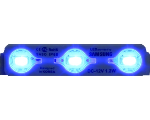 LED MODUL SAMSUNG LED 1,2W MODRÁ ŠOŠOVKA