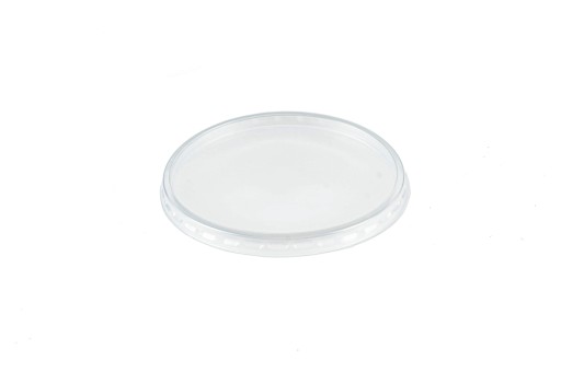 Plastové vrchnáky na okrúhle nádoby 250ml a 500ml - 100 ks.