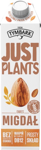 Rastlinný nápoj Almond Tymbark Just Plants 1l