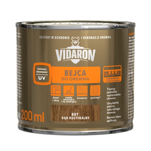 Moridlo na drevo Vidaron Dub Rustikálny B07 0,2L