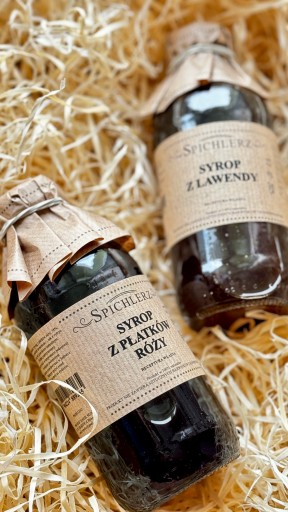 Sirup z lupeňov ruže 100% prírodný Spichlerz 330 ml