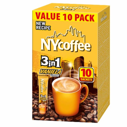 Instantný kávový nápoj 3v1 3v1 Vanilka NYcoffe 10ks