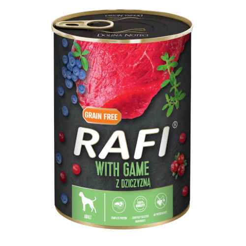 Dolina Noteci RAFI s divinou a čučoriedkami 400g