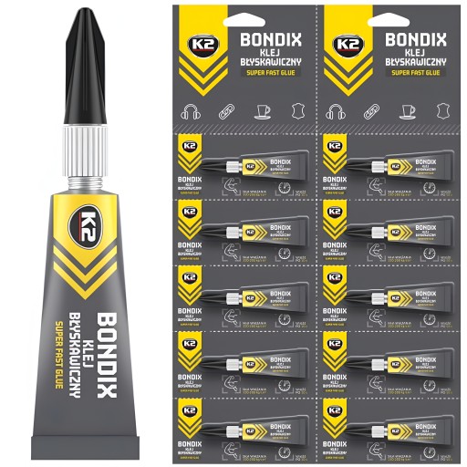 K2 BONDIX 3G OKAMŽITÉ LEPIDLO RÝCHLOSCHNÚCE LEPIDLO