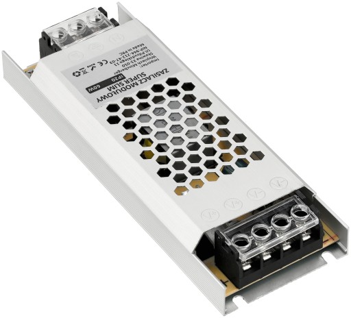 LED zdroj 12V 60W Super Slim 5A IP20 PRE Transformaton Modular TAPES