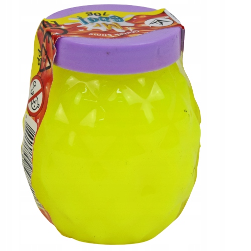 Farebný neónový sliz Glutek Glut pre deti Ananás Mix farieb