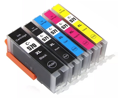 Atrament pre tlačiareň Canon PIXMA x5 MG5750 MG6850 MG7750 TS5050 8050 PGI570 XL