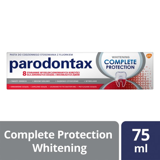 Bieliaca zubná pasta Parodontax 75 ml