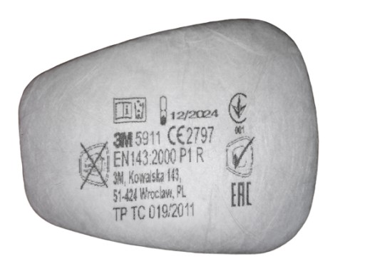 Filtre do absorbérov pre natieračov 3M 5911 pár