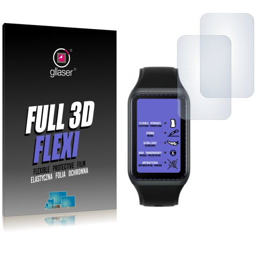 GLLASER Hydrogel Full 3D FLEXI ochranná fólia pre OPPO Band 2