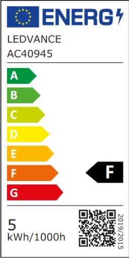 GU10 LED žiarovka 4,5W = 50W 6500K 36' BLACK OSRAM