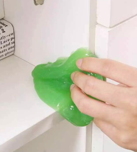 ELASTIN GEL NA ČISTENIE ROHOV KLÁVESNICE AUTOMOBILU SLIME GLUT GUMBER