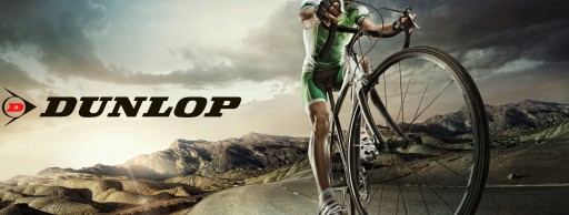 PUMPA NA BICYKEL, malá, RUČNÁ, s rukoväťou, šikovná, čierna, DUNLOP
