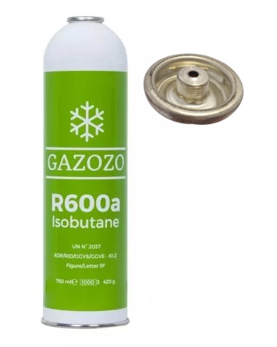 Chladivo R600a, izobután GAZOZO