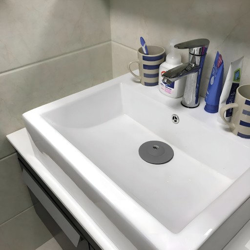 Silikónové sitko do drezu uzavreté, 10 cm