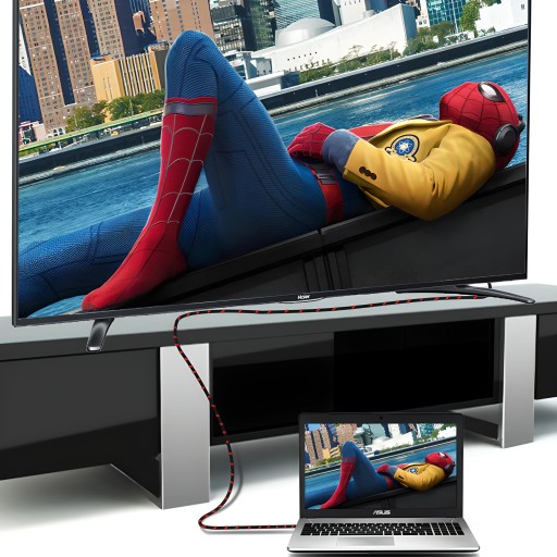 HDMI KÁBEL FULL HD UHD 4K 3D VYSOKORYCHLOSTNÝ KÁBEL 4,5M