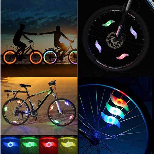 LED SVETLO PRE PREKRÝVKU NA BICYKEL 35