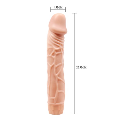 Veľký gélový sexuálny vibrátor pre mega orgazmy, penis
